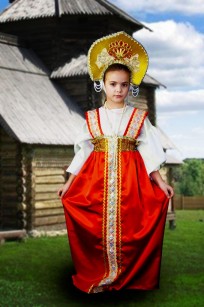 Костюм Царевна, карнавальный маскарадный костюм напрокат