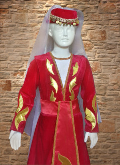 gruzinskiy1, грузинский народный костюм для девочки, прокат народных костюмов